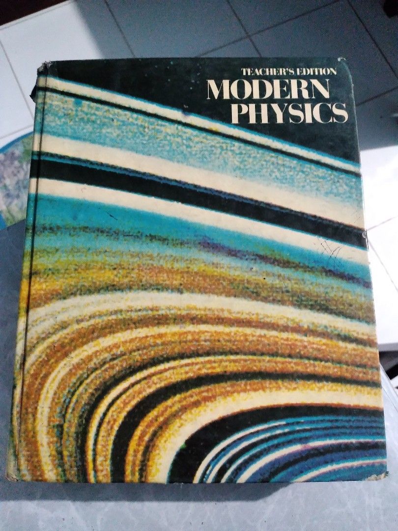 Modern Physics Teachers Edition (Category: Textbooks) located in Makati City. Submitted by myprelovedwardrove (Listing ID 1263740908, Image 1). Description: .