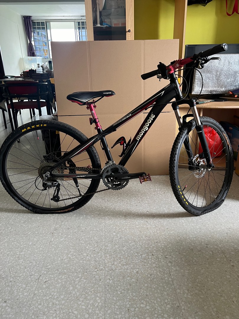 Mongoose 24in legion 7 best sale speed front suspension mtb