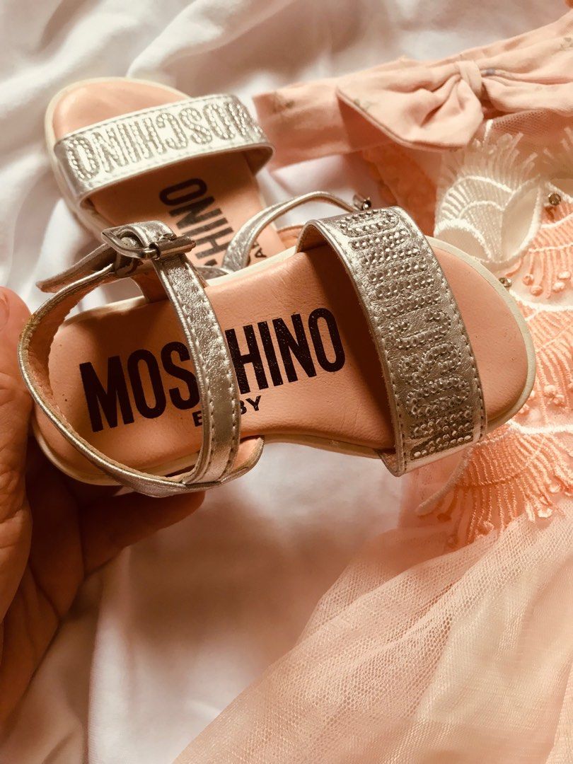 Moschino sandals baby cheap