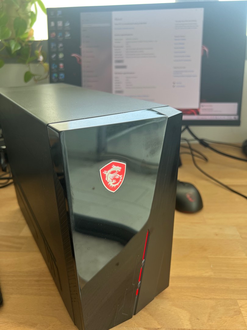 MSI desktop + monitor, Computers & Tech, Desktops on Carousell