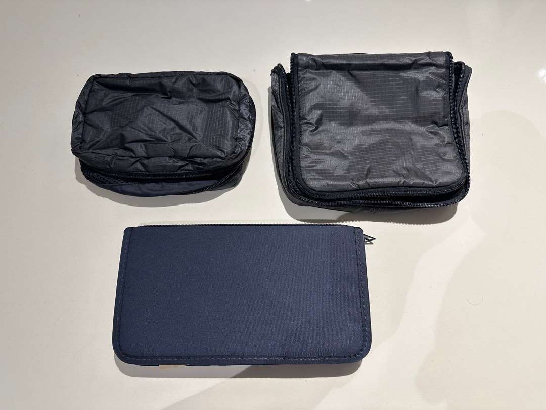 MUJI travel toiletry bag, Luxury, Bags & Wallets on Carousell