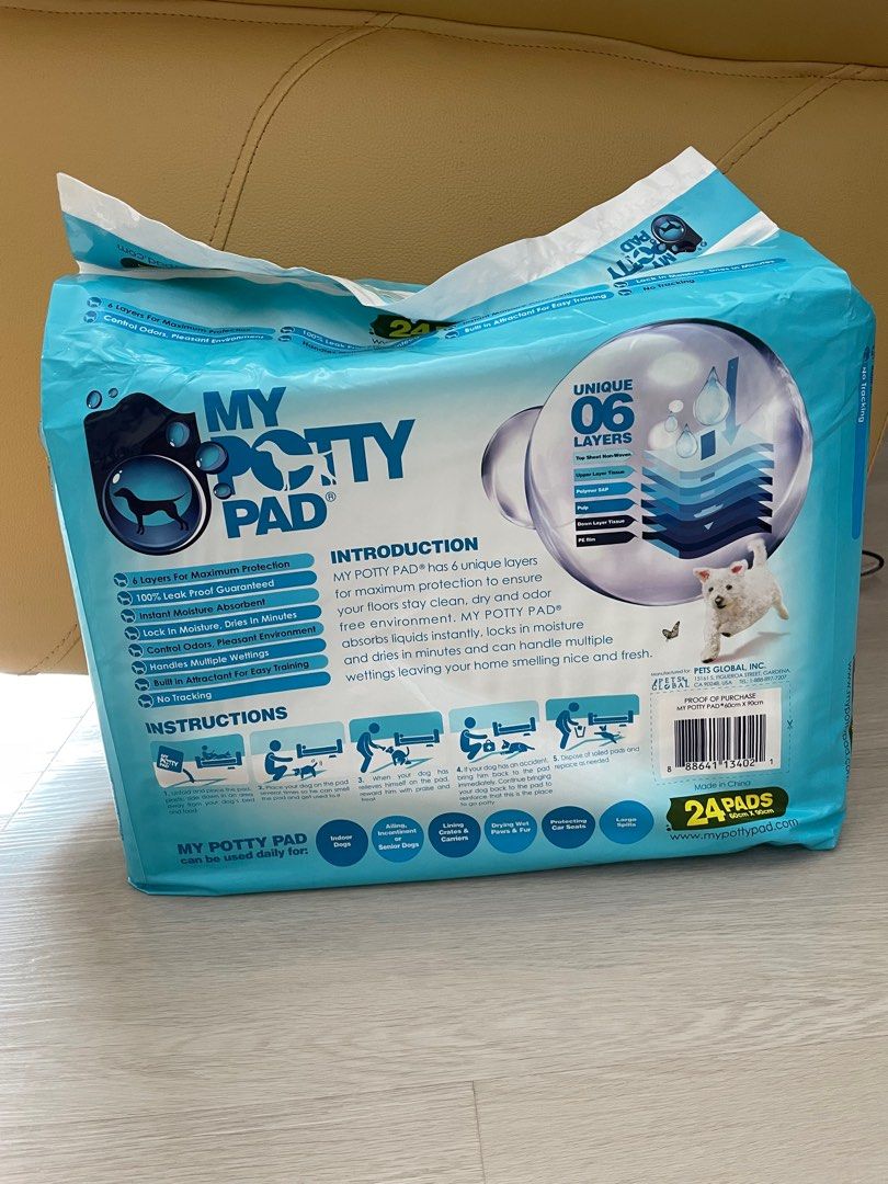 My potty sale pad