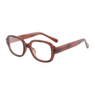 Myopia graded blue light uv blocking rectangular glasses