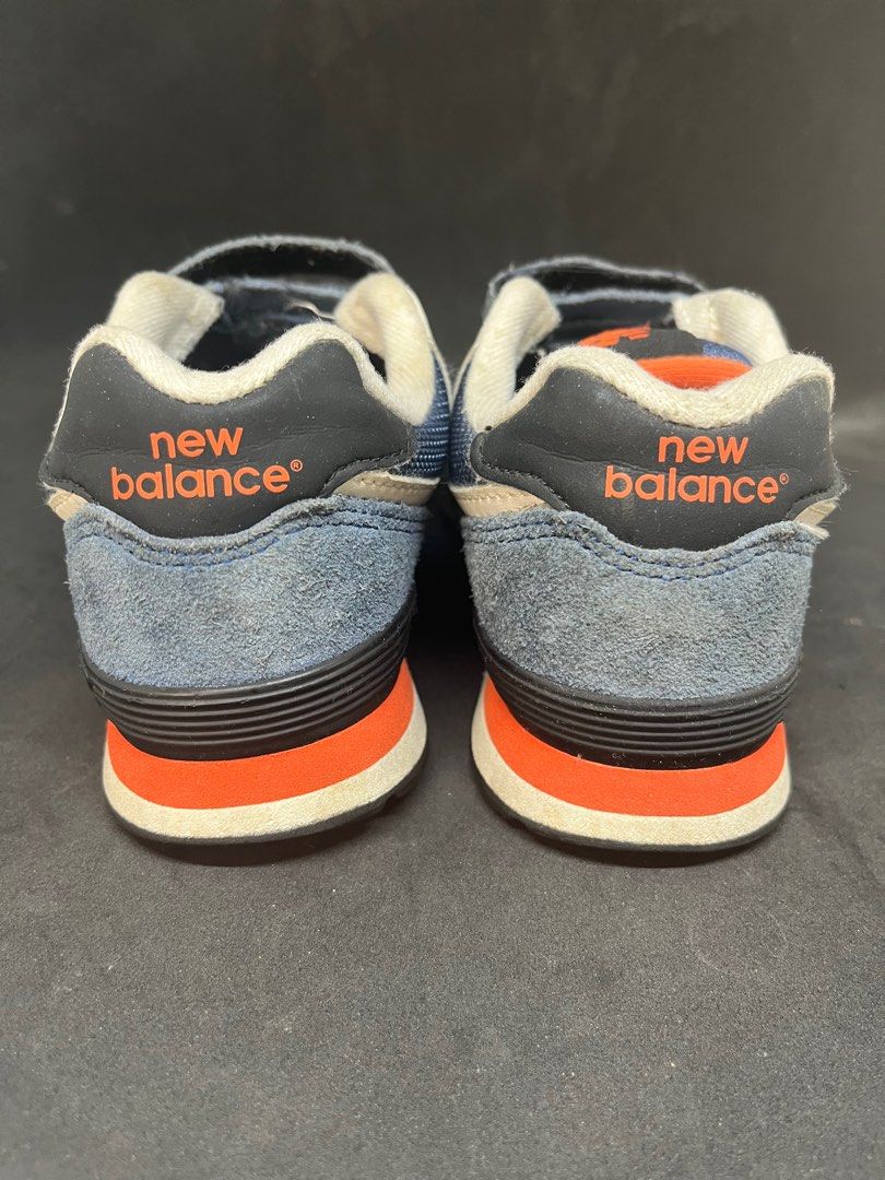 New Balance 574 kids (Category: Babies & Kids Fashion) located in Quezon City. Submitted by masbugs (Listing ID 1263846010, Image 2). Description: FS. New Balance 574 kids. Velcro type. Size 12 kids. Pick up at Scout area in QC..