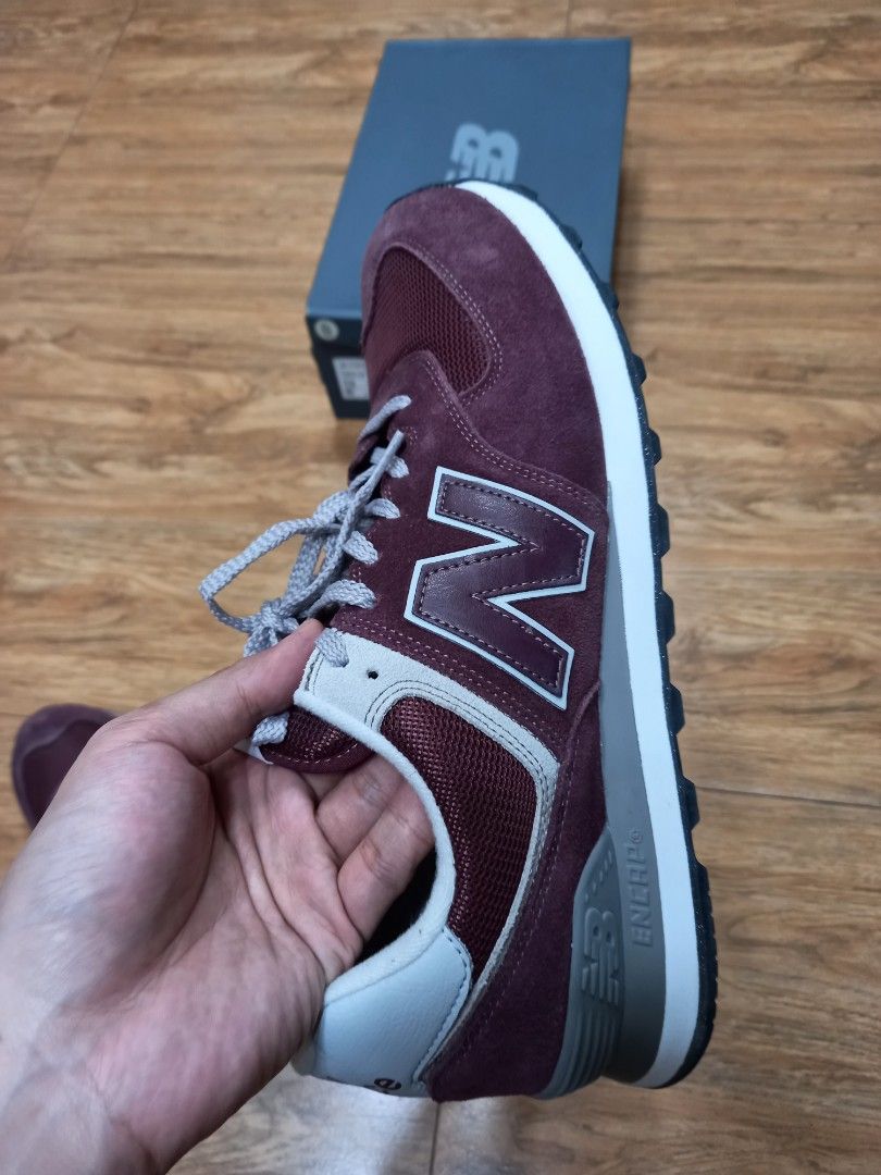 Burgundy new balance size cheap 12