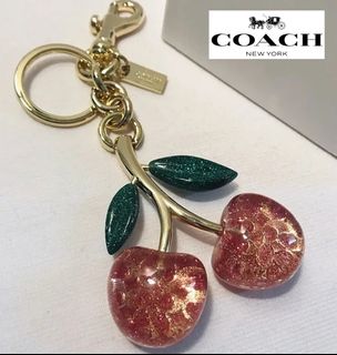 Coach bag charm sale deals