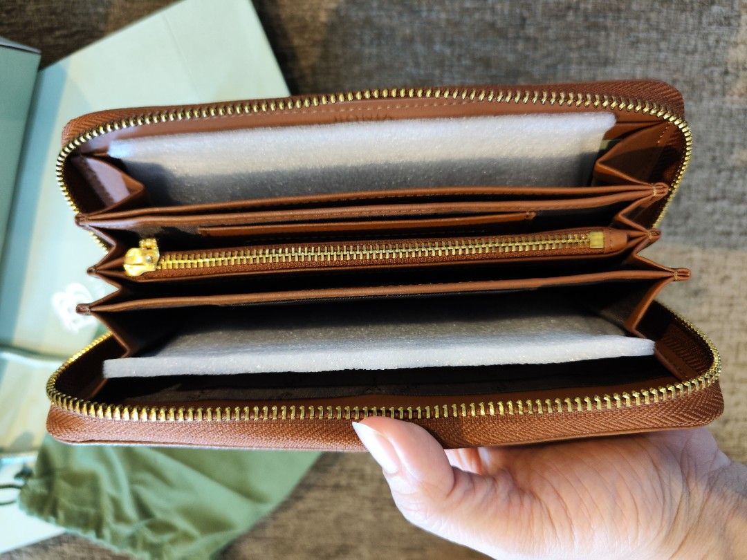 NEW full set Bonia high end ladies long wallet, Women's Fashion, Bags