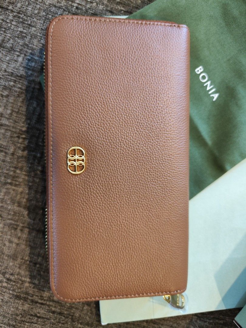 NEW full set Bonia high end ladies long wallet, Women's Fashion, Bags