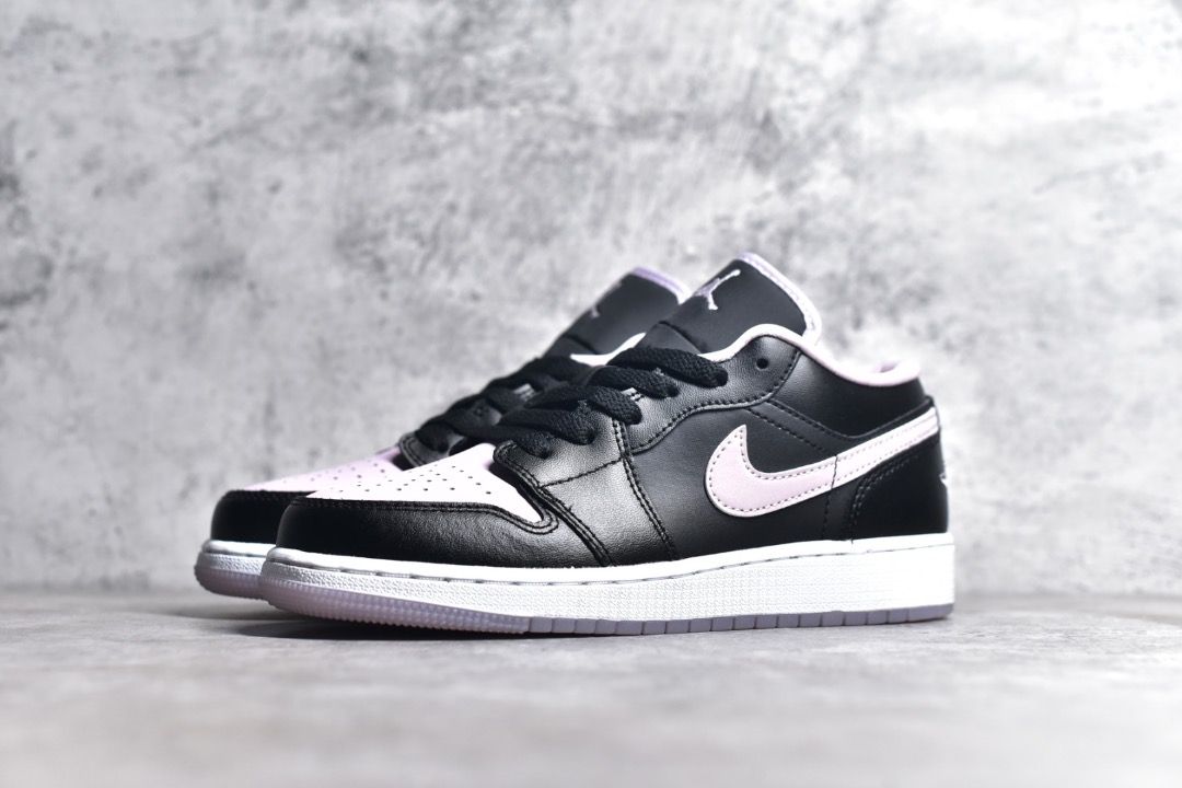 Nike air jordan 1 clearance low black