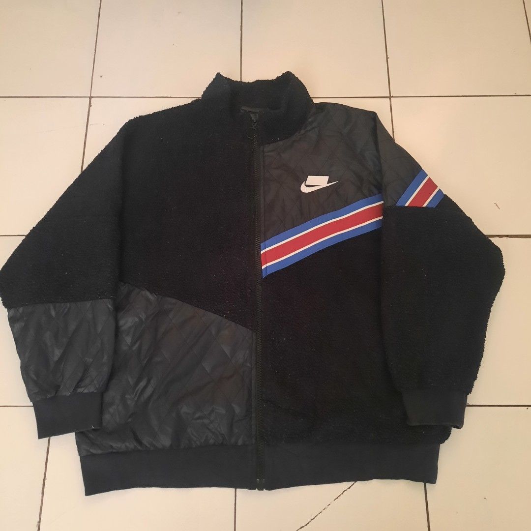 nike sherpa track jacket
