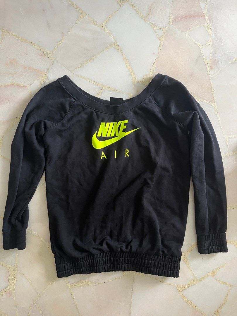 Nike off the shoulder shirt outlet