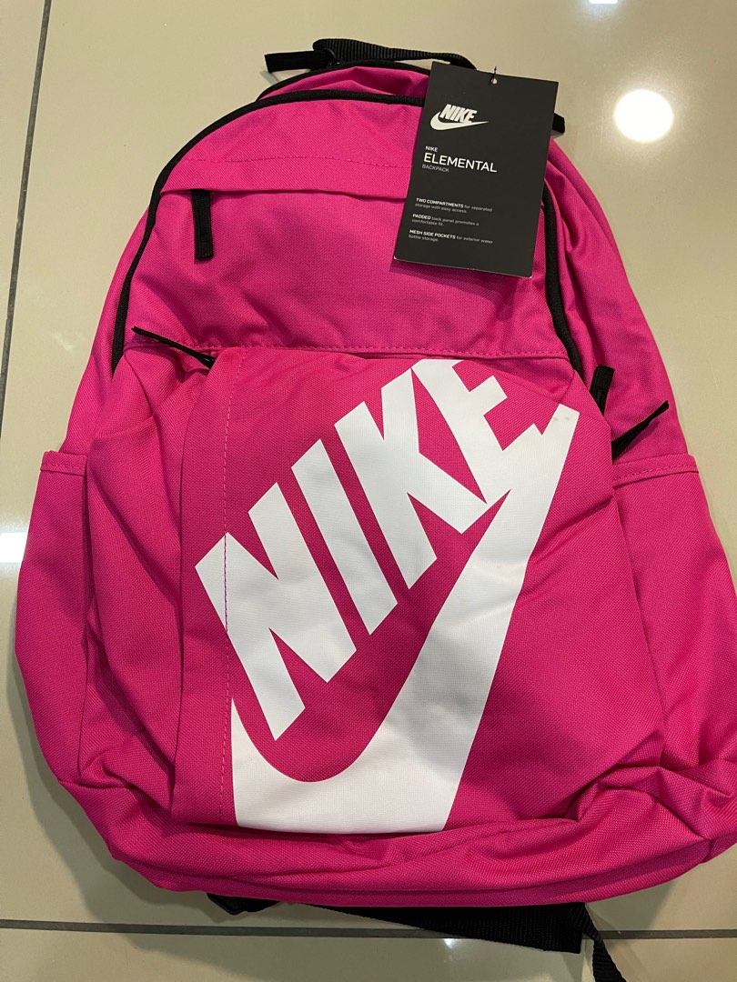 Nike pink backpack