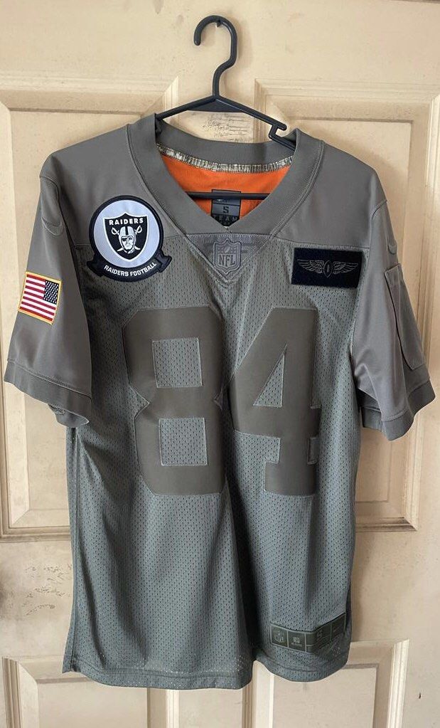Nike Salute to Service Antonio Brown Raiders NFL Jersey Men s
