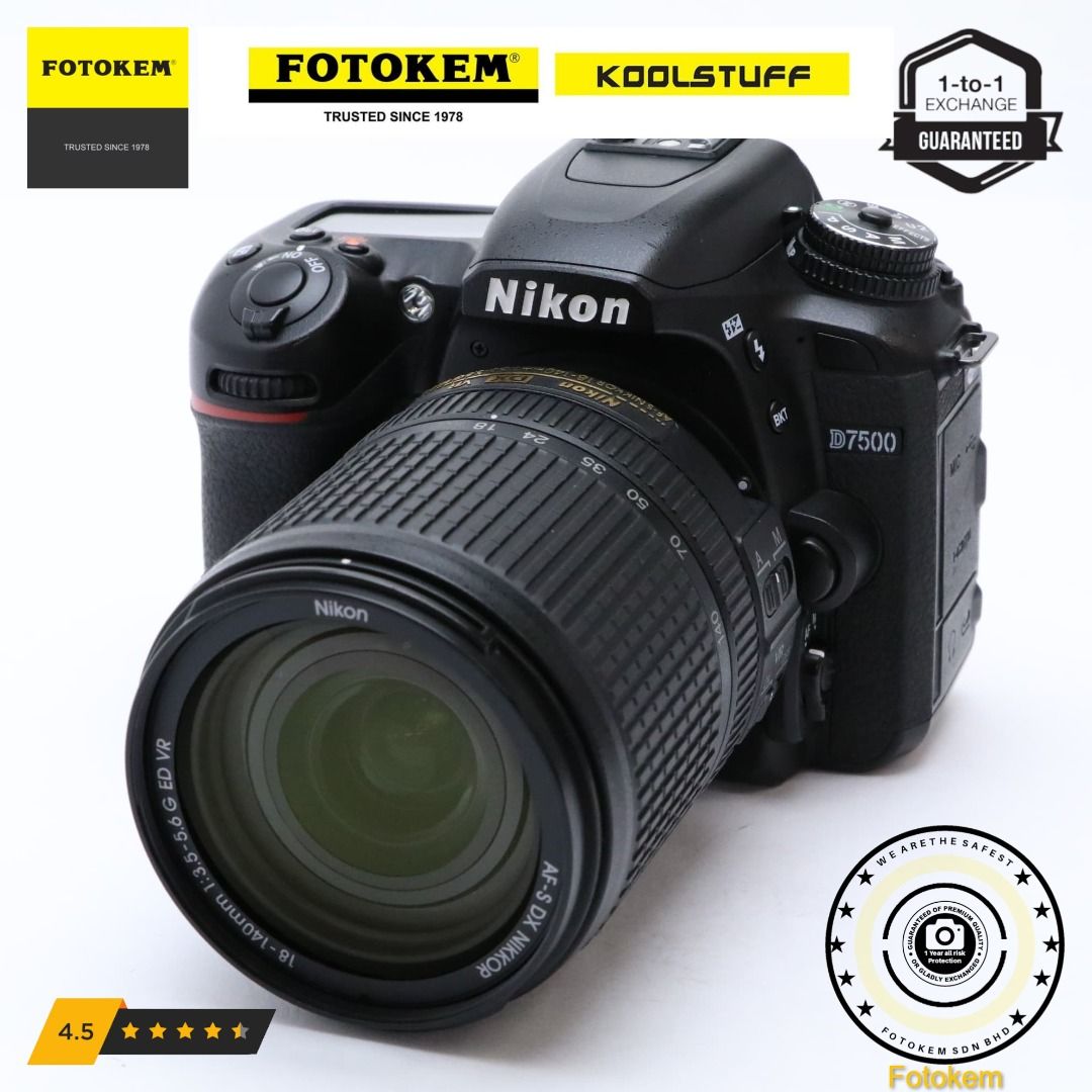 Nikon D7500 18-140-