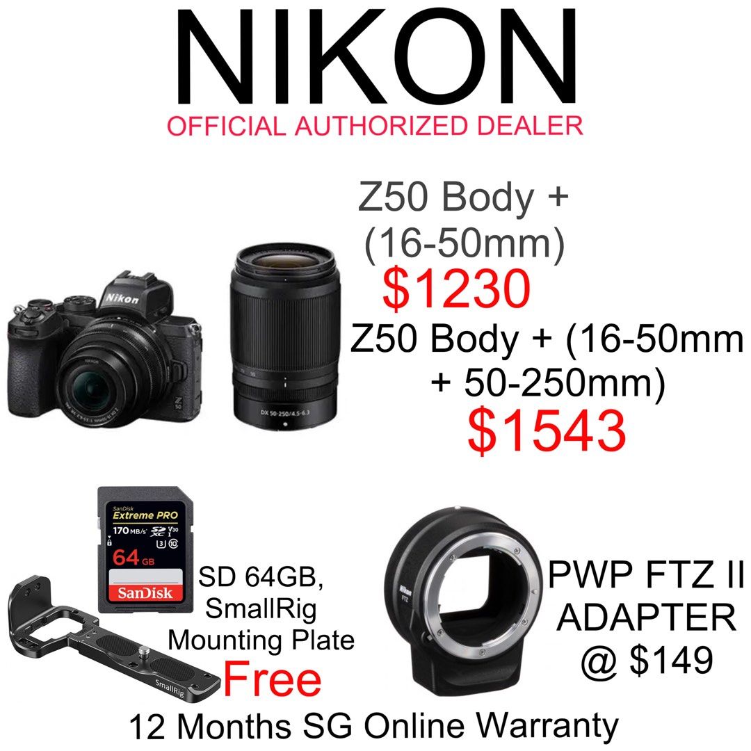 Nikon Z50 Body kit