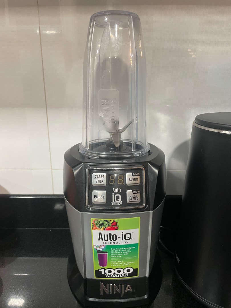Ninja Auto IQ blender Bl480, TV & Home Appliances, Kitchen Appliances
