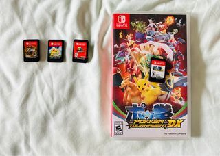Nintendo Switch game Zelda lets go pikachu mario oddysey pokken tournament dx