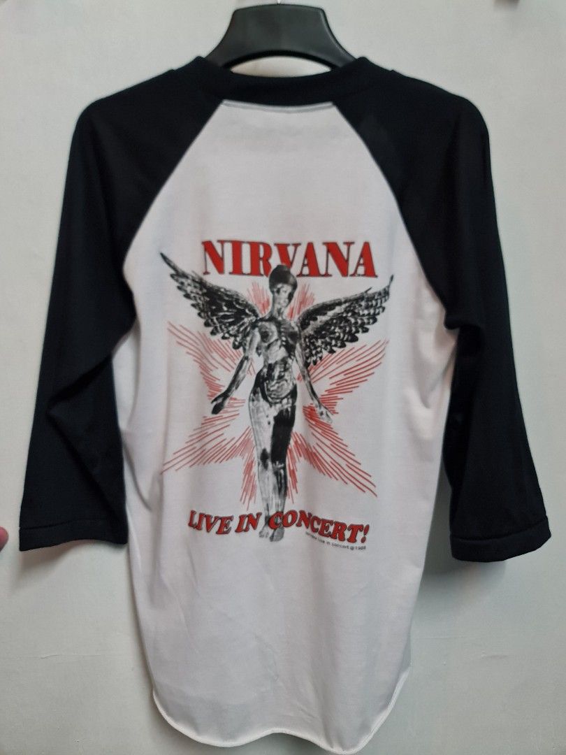 Nirvana hotsell baseball tee