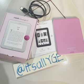 RUSH Nook Glowlight 4 (Pearl Pink) - READ FULL DESCRIPTION BEFORE MESSAGING ME