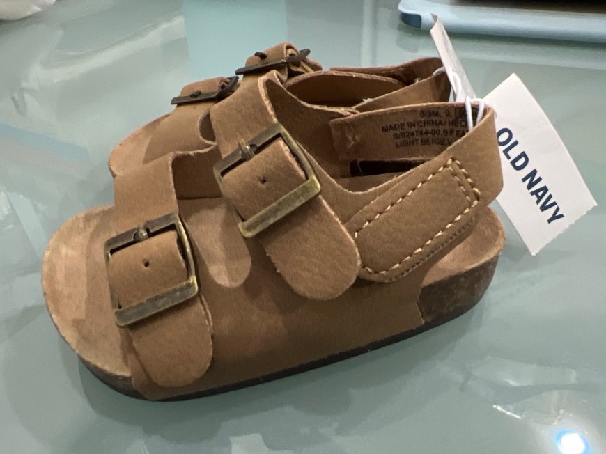 Baby birkenstocks old navy top