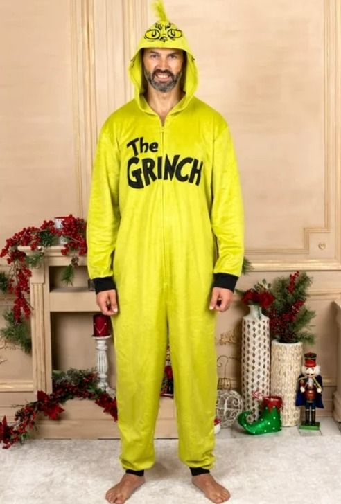 Onesie Dr Seuss Grinch Pajamas Dr Seuss Grinch Plus Size Grinch