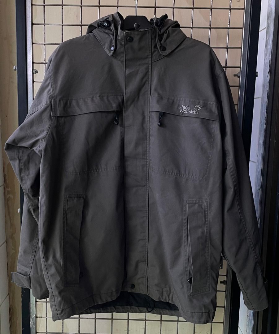 Original Jack Wolfskin North Country Men Texapore Hooded Jacket