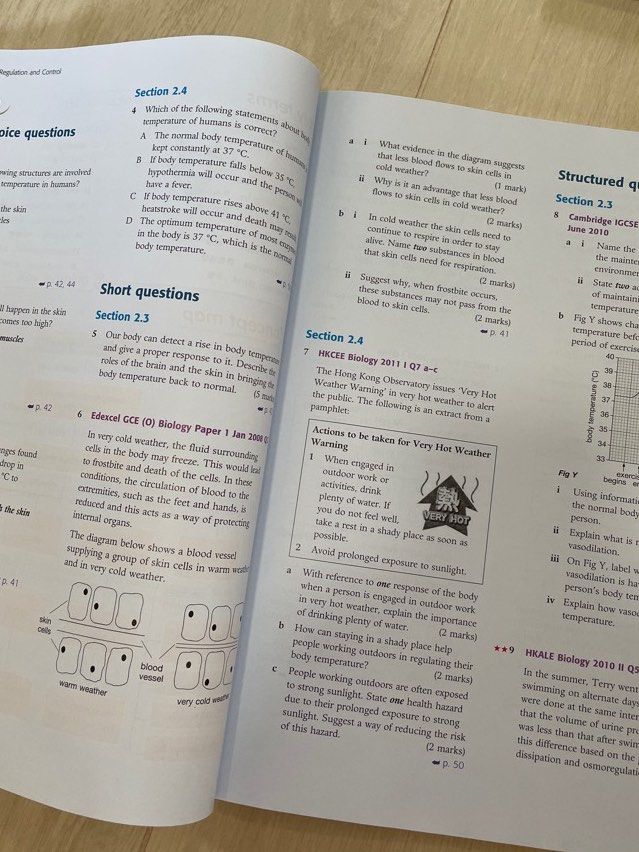 Dse bio textbook 生物｜Oxford Mastering Biology Human physiology ...