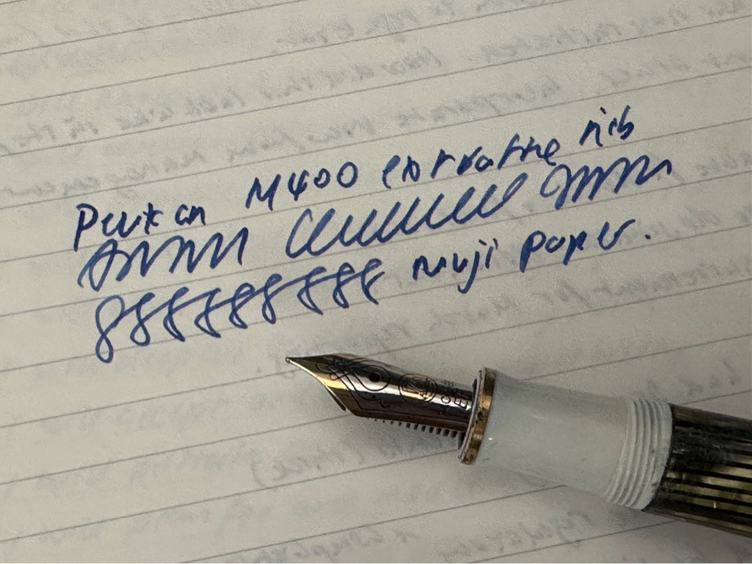 Pelikan M400 Extra fine 14k gold nib, Hobbies & Toys, Stationery