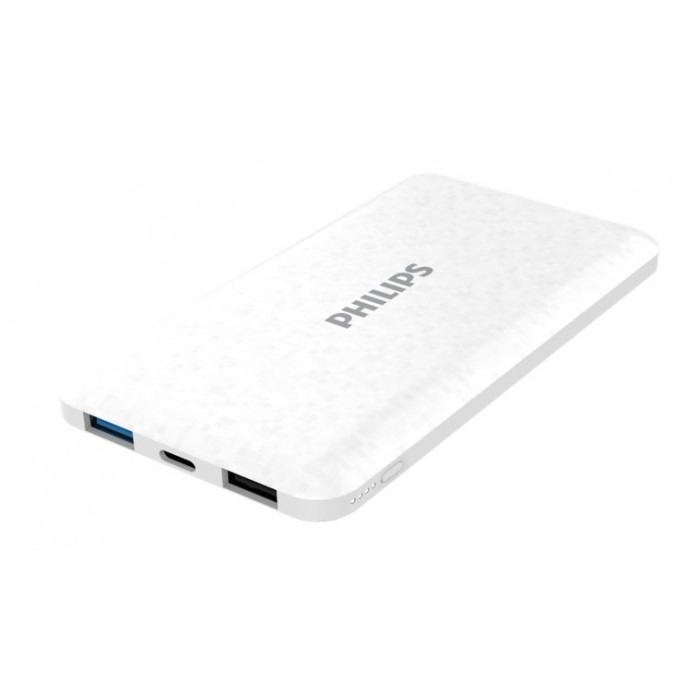 Philips power bank portable charger DLP6715 white 10000 mAh, Mobile Phones & Gadgets, Mobile