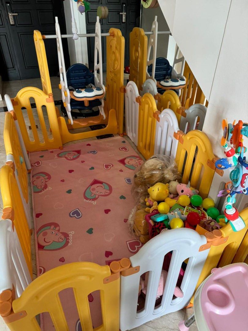 Play yard Babies Kids Infant Playtime on Carousell