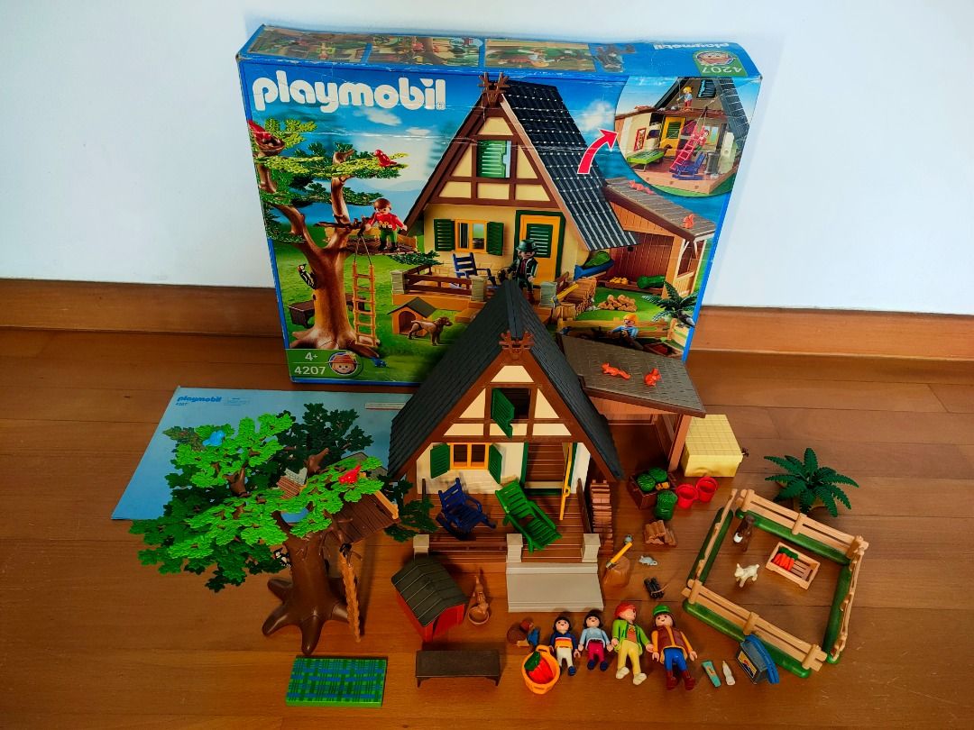 Playmobil clearance forest lodge