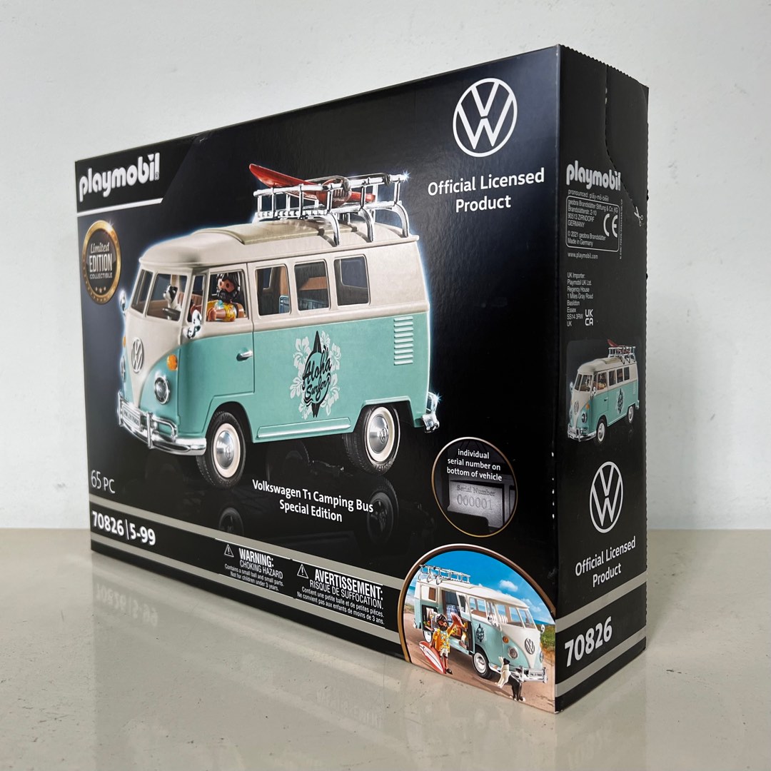 Volkswagen- Playmobil T1-Camping Bus - Spezial Edition