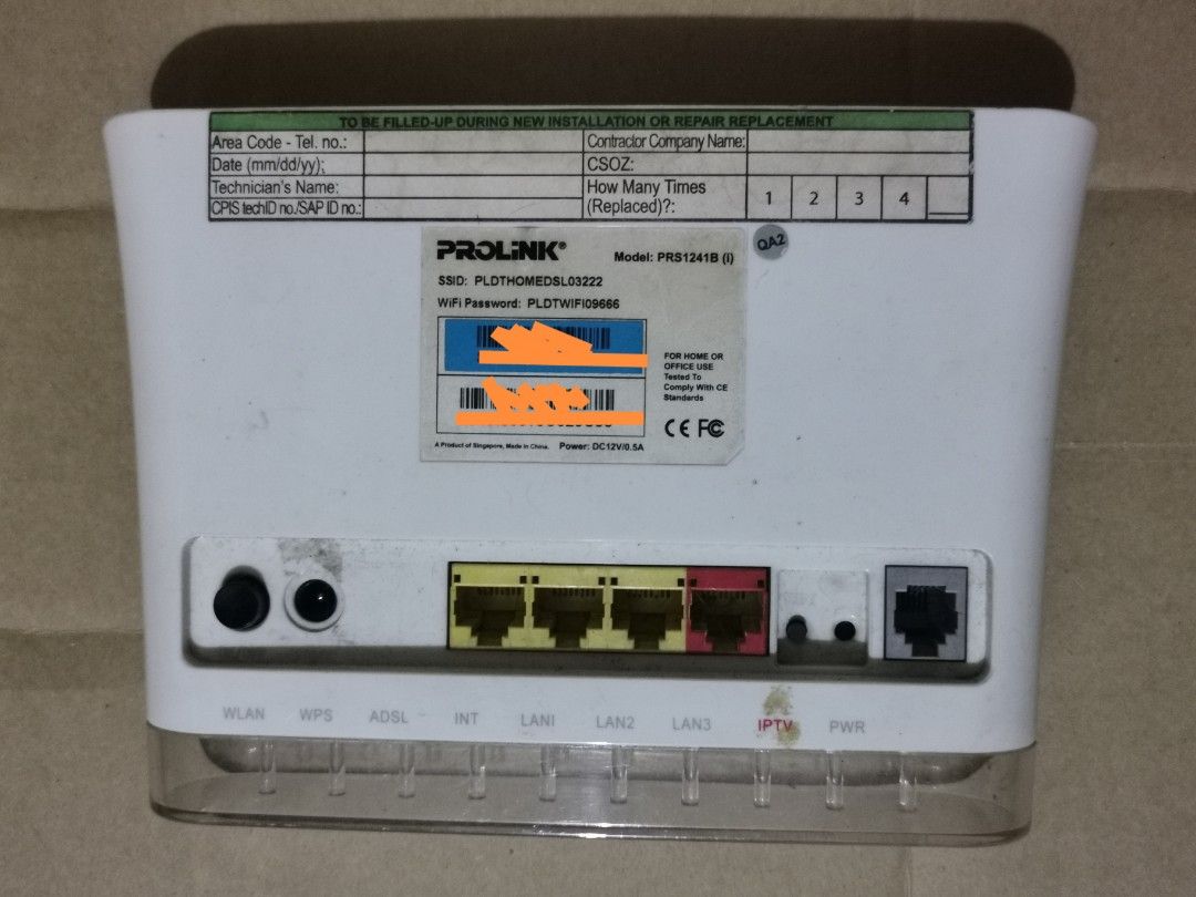 Pldt prolink prs1241b super admin clearance