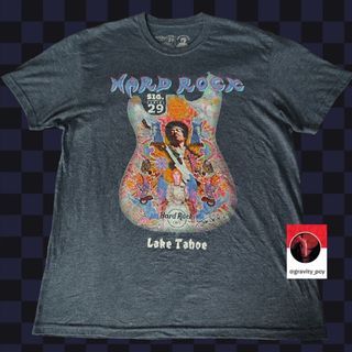 Preloved Jimi Hendrix Lake Tahoe Hard Rock Cafe Shirt