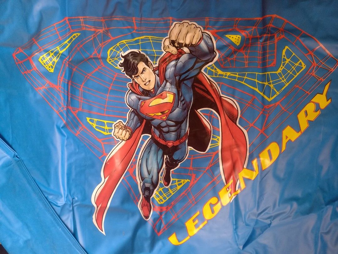 PRELOVED SUPERMAN RAINCOAT BOUGHT FROM SM