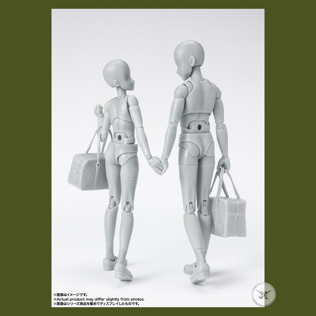 S.H.Figuarts DX Body-chan School Life Edition Set (Gray Color Ver