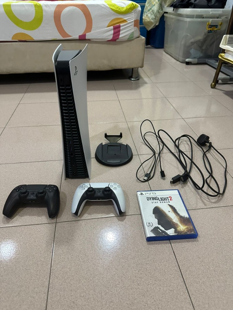 PS 5 (disc edition) + dying light 2, Video Gaming, Video Game Consoles