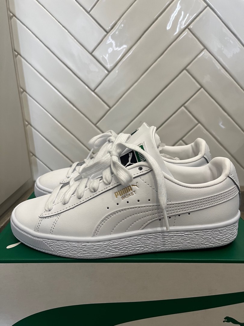 Puma basket clearance classic trainers