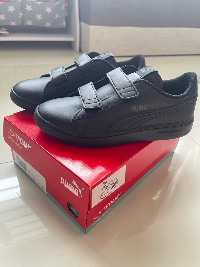 Puma cheap kids black