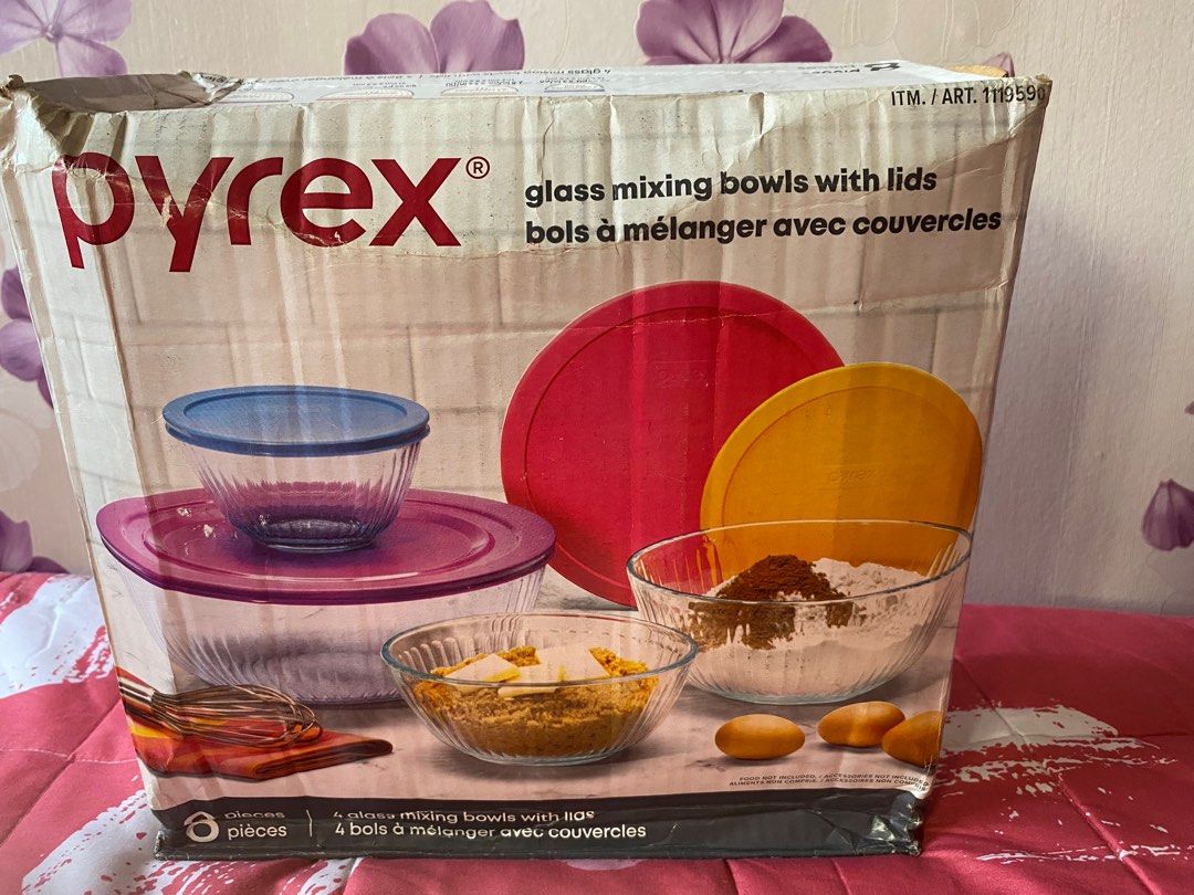 Pyrex 8-Piece Mixing Bowl Set Costco