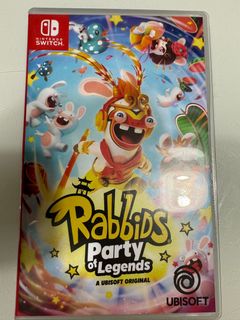 Nintendo legends Rabbids Gaming, nintendo switch, on Games, Video party of Carousell Video