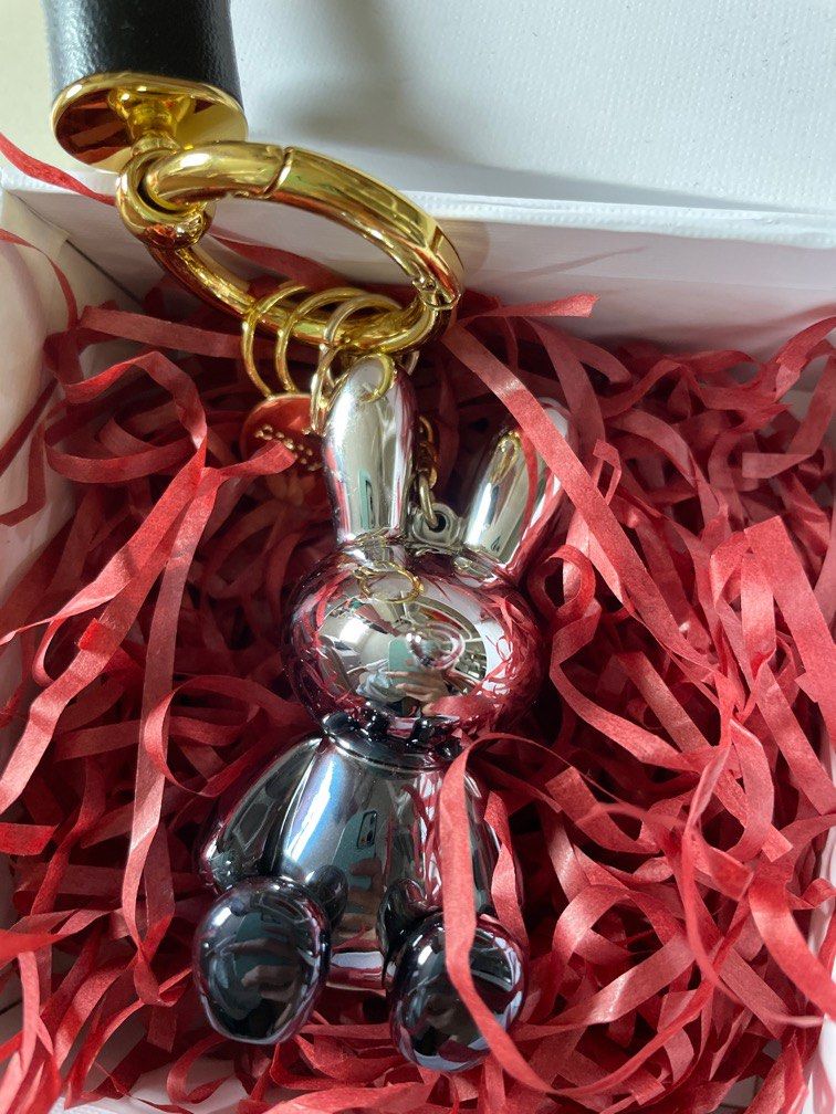 Rabbit bag top charm