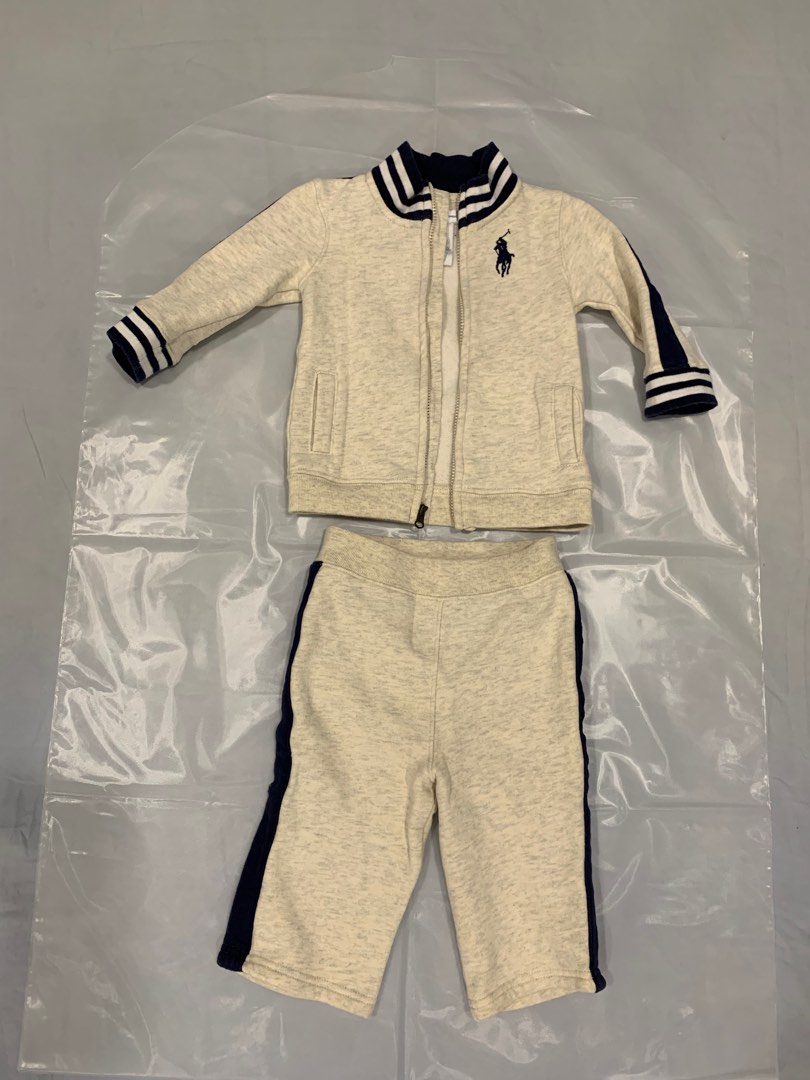 Baby polo jogging suit sale