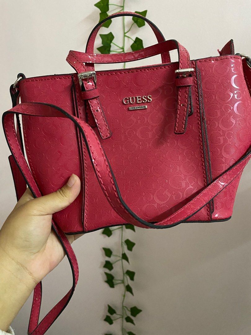 Red guess 2025 bag