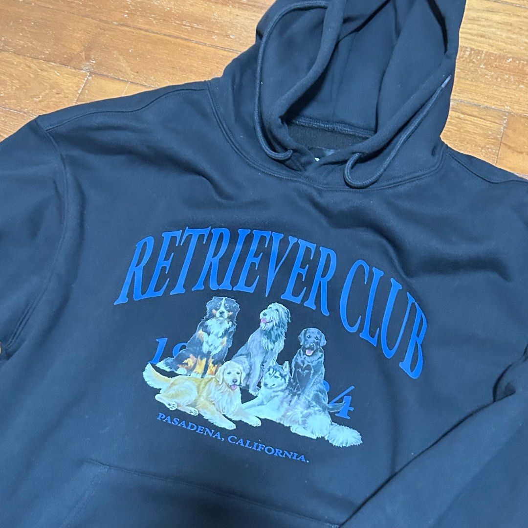 【RETRIEVER CLUB】RUNNING RETRIEVER HOODIE MUSINSA | RETRIEVER CLUB RETRIEVER FRIENDS HOODIE [BLACK]