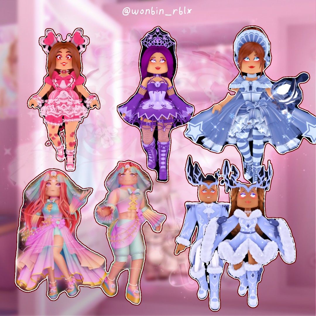 Royale High Darling Valentina Shadow Empress Princess Starfrost Summer