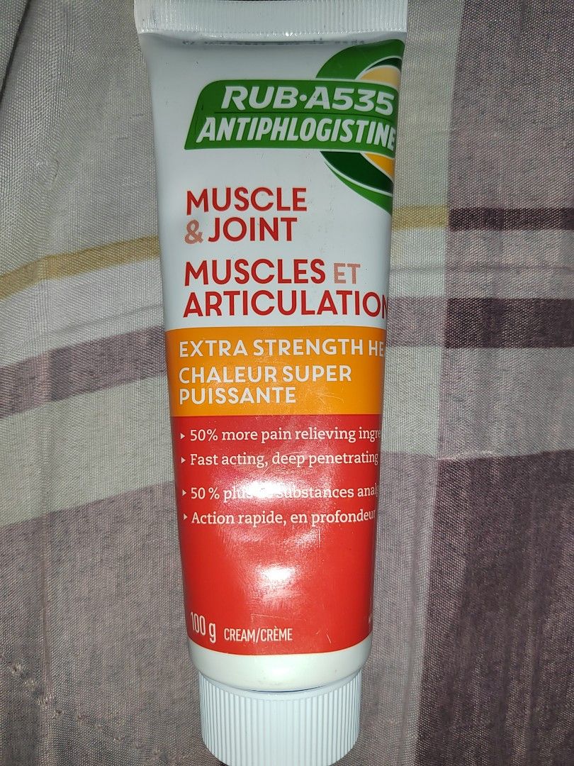 Rub A535 Muscle and Joint cream Extra Strength 100grams, Everything