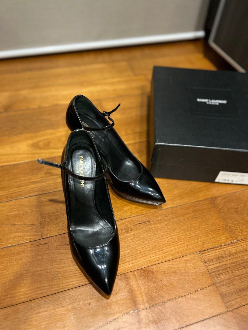 Saint Laurent YSL black heels 39