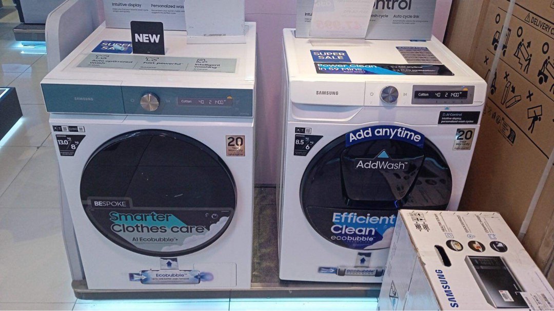 Samsung Front Load Inverter Washing Machine Tv Home Appliances