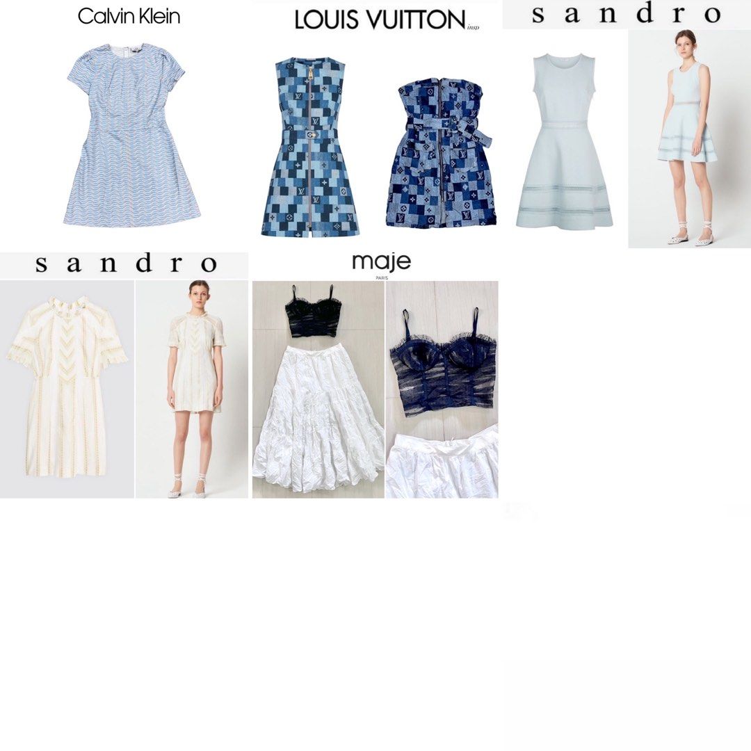 Louis Vuitton denim dress, Women's Fashion, Dresses & Sets, Dresses on  Carousell